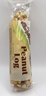 PEANUT LOG (item discontinuing sale outdated) 